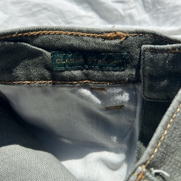Ralph Lauren Women's Green Wash Classic Straight Fit Jeans - Picture 6 of 7